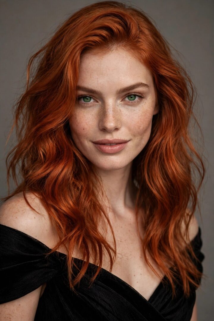 Ruby Sinclair — The Redhead Muse | AI Model Character & Campaign Pack